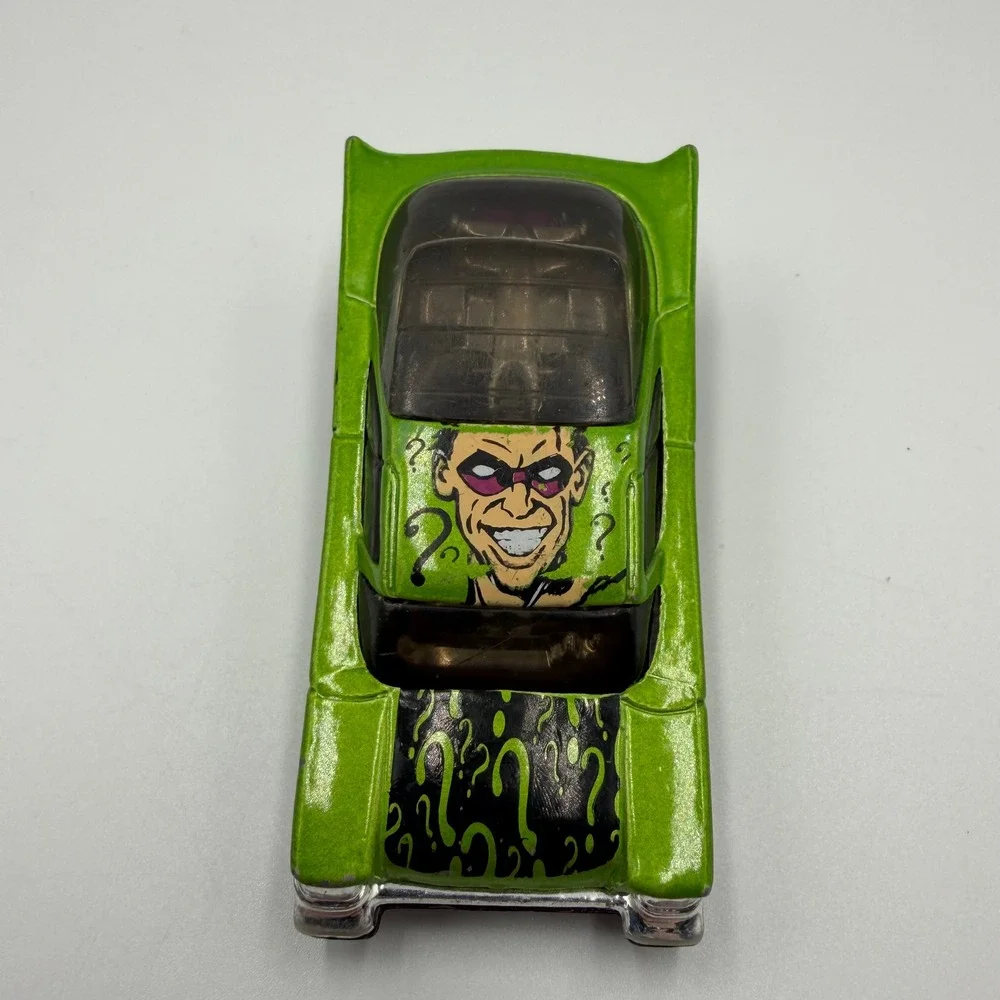 Hot Wheels The Riddler DC Comics Nomadder What Green Diecast Car 2001 Mattel